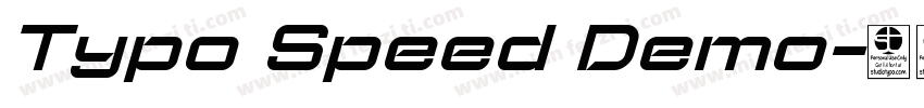 Typo Speed Demo字体转换